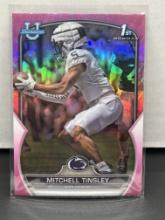 Mitchell Tinsley 2022 Bowman Chrome U Pink Refractor Rookie RC #72