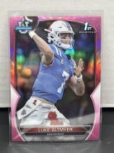 Luke Altmyer 2022 Bowman Chrome U Pink Refractor Rookie RC #43