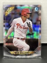 Nick Williams 2018 Topps Chrome ROY Favorites Rookie RC Refractor Insert #ROYF-NW