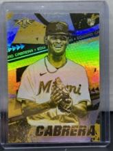 Edward Cabrera 2022 Topps Fire Gold Minted Rookie RC #44