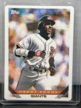 Barry Bonds 1993 Topps Ceramic Limited Edition /5000 #1T