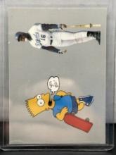 Bo Jackson Bart Simpson Bo Knows Bart 1989 Promo Card