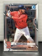 JD Martinez 2021 Bowman Chrome #58