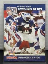 Barry Sanders 1990 Pro Set Pro Bowl #413