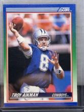 Troy Aikman 1990 Score #21
