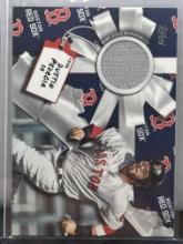 Dustin Pedroia 2019 Topps Walmart Holiday Mega Patch Insert #WHR-DP