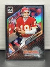 Joe Montana 2023 Panini Donruss Optic Retro Series Silver Prizm Insert #16