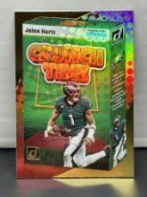 Jalen Hurts 2023 Panini Donruss Crunch Time Insert #CT-6