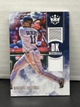 Rafael Devers 2018 Panini Diamond Kings DK Materials Dual Patch Rookie Insert #DKM-RD