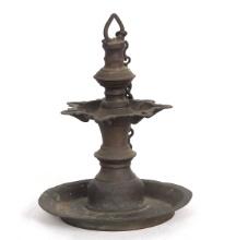 South Indian or Indonesian Handing Oil Lamp, 19th c.