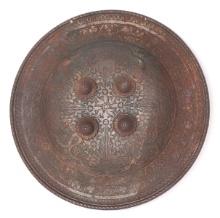 Heavy Cast Iron Dhal Shield in Historicism