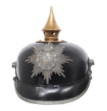 Saxon Enlisted Infantry Pickelhaube Helmet, WWI