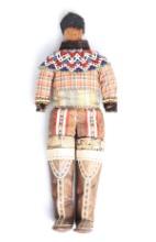 Native Greenland Inuit (Inupiat) Peoples Doll, 20th c.