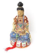 Lovely Seated Porcelain Buddha