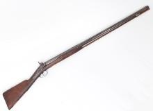 English "Back Action" Percussion Rifle, Circa 1850s