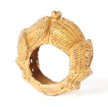 Asante Royal Chief's Ring (14-18k Gold, 21grams)