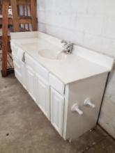 Bathroom Vanity One Sink with Cabinet