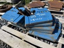 (10) Ford 40KG Suitcase weights off Ford 7710