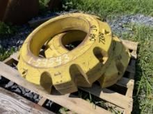 (2) John Deere 205kG Wheel Weights