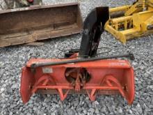 Kubota GR2707 Snow Blower Attachment