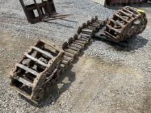 Metal Tracks for Deere 260 Skid Loader