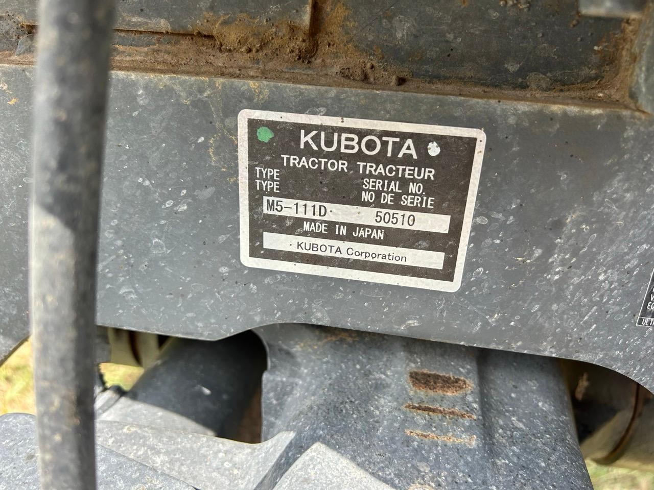 Kubota M5-111D