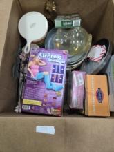 Box of misc household goods