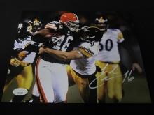 Josh Cribbs signed 8x10 photo JSA COA