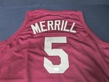 Sam Merrill Signed Jersey JSA COA