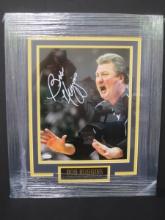 Bob Huggins Signed Framed 8x10 Photo TSE COA