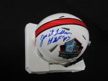 Joe DeLamielleure Signed Mini Helmet TSE COA