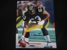 Dermontti Dawson Signed 8x10 Photo JSA COA