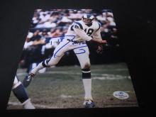 Roman Gabriel Signed 8x10 Photo FSG COA