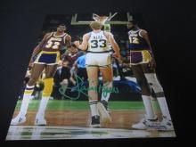 Larry Bird Signed 8x10 Photo Heritage COA