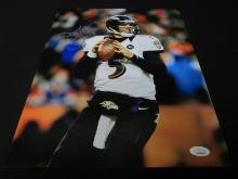 Joe Flacco signed 11x14 photo JSA COA