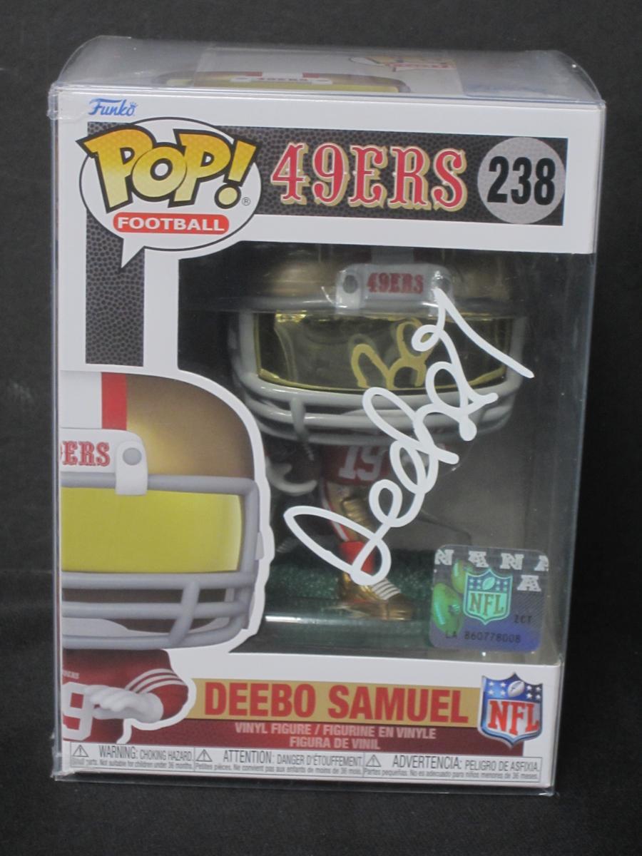 Deebo Samuel Signed Funko Pop COA Pros