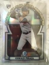 2023 Bowman Chrome Rookie Of The Year Favorites Oswald Peraza #13