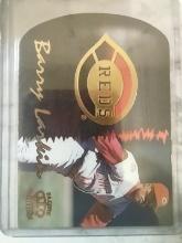 1996 Pacific Collection Diecut Barry Larkin /Deion Sanders #17 Crown Collection