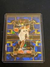 2023-24 Panini Select Blue Cracked Ice Concourse #75 Keyonte George RC