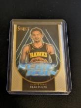 2023-24 Panini Select Trae Young neon Icons Insert Atlanta Hawks card #18 NBA