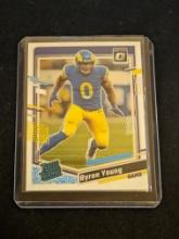 2023 Panini Donruss Optic Rated Rookie Byron Young #266 Rookie RC
