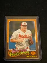 2024 Topps Heritage MIKE TROUT insert New Age Performers nap -3 angels