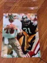 Donnie Shell Signed 11x14 Photograph with JSA COA