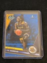 2024 Bowman Chrome Basketball Tre Norman 1st Bowman blue Cracked Ice b RC