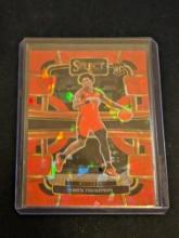 2023 Panini Select #96 Amen Thompson Red Cracked Ice RC Concourse Rockets