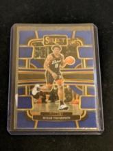 2023-24 Panini Select Ausar Thompson Blue Rookie Card #95 Pistons RC