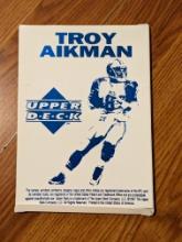1997 Upper Deck Troy Aikman chronicles 10 big card set