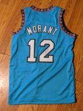 JA Morant Autographed jersey with coa