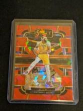 2023-24 PANINI SELECT ANTHONY DAVIS CONCOURSE RED CRACKED ICE PRIZM #20 LAKERS