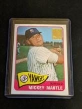 1996 Topps Mickey Mantle 1965 reprint #350